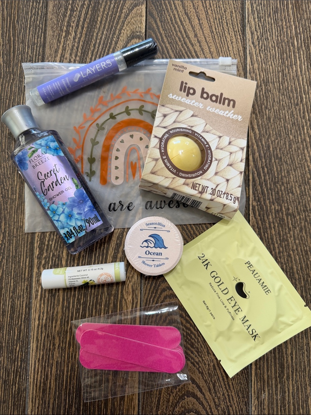 Teen girls self-care kit, perfect for birthday or Christmas
